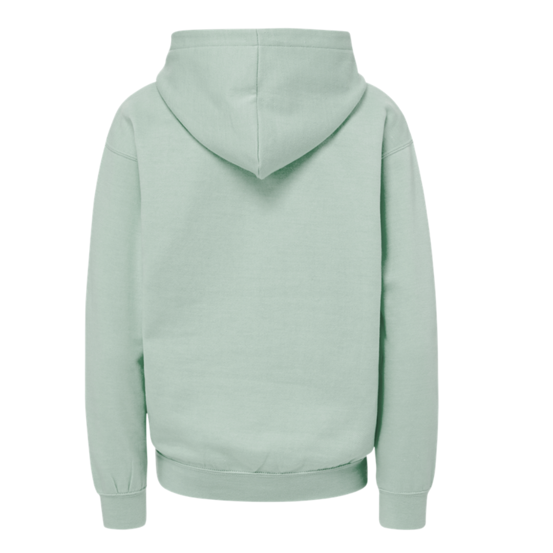 'Certified Foodie' Mint Youth Hoodie