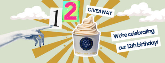 Celebrating 12 Years of Go Greek Yogurt: Special Discounts and a Giveaway