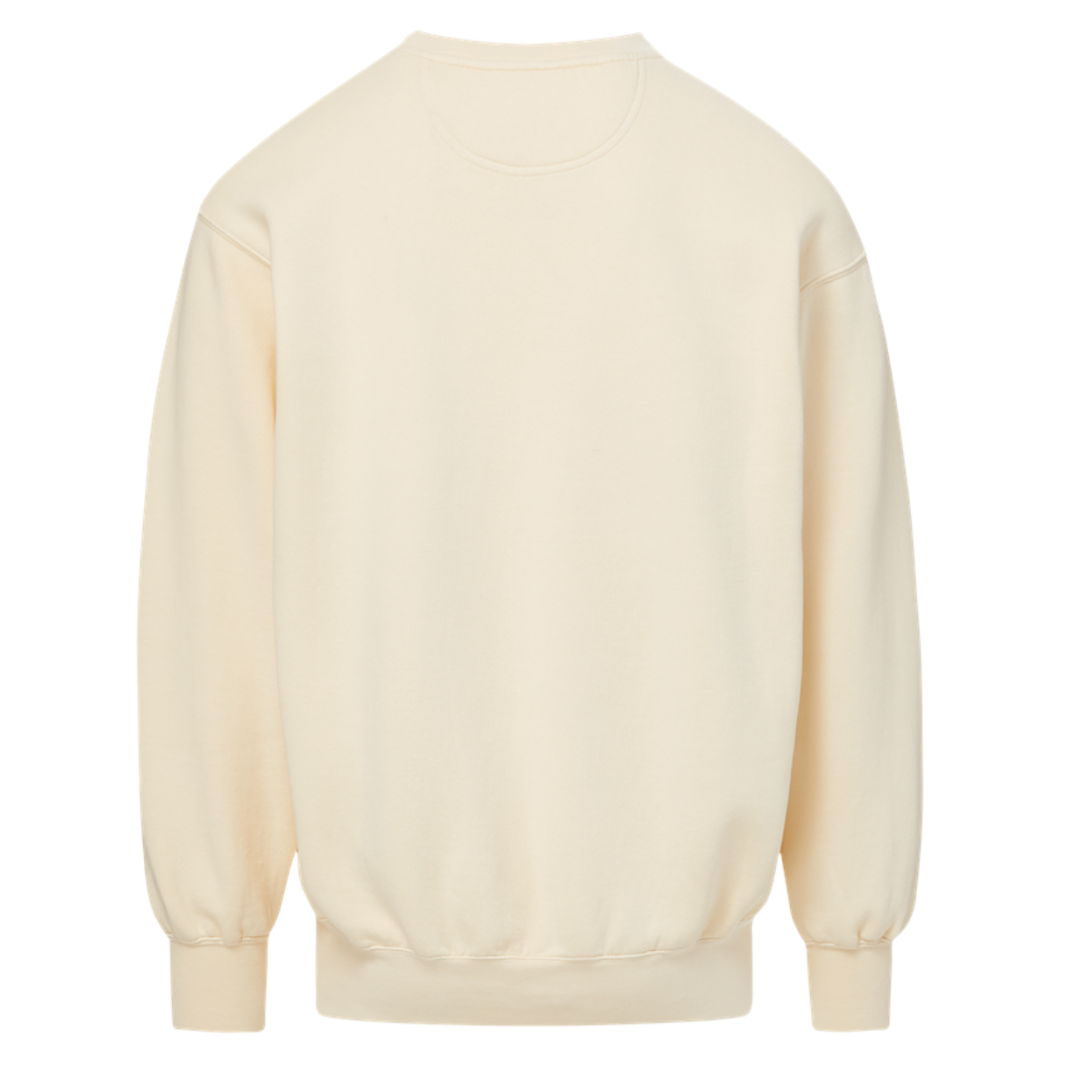 'Certified Foodie' Cream Crewneck