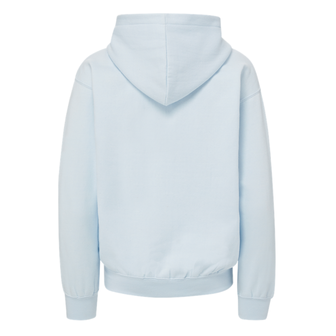 'Certified Foodie' Light Blue Youth Hoodie