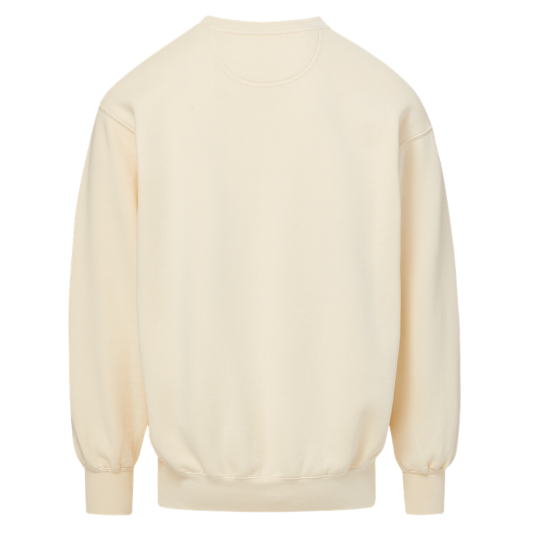 'Indulgers Club' Cream Crewneck